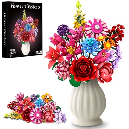Flower Bouquet Building Set - 1316PCS