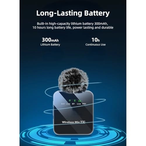 Cuifativ035ipwoqm Wireless+3.5mm-Mini-Jack Microphone