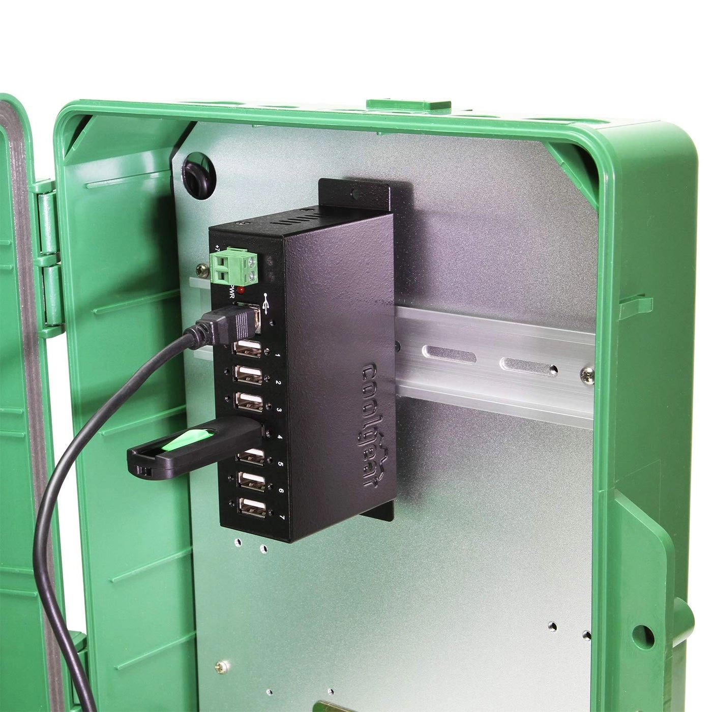 7-Port hub - Type B connector