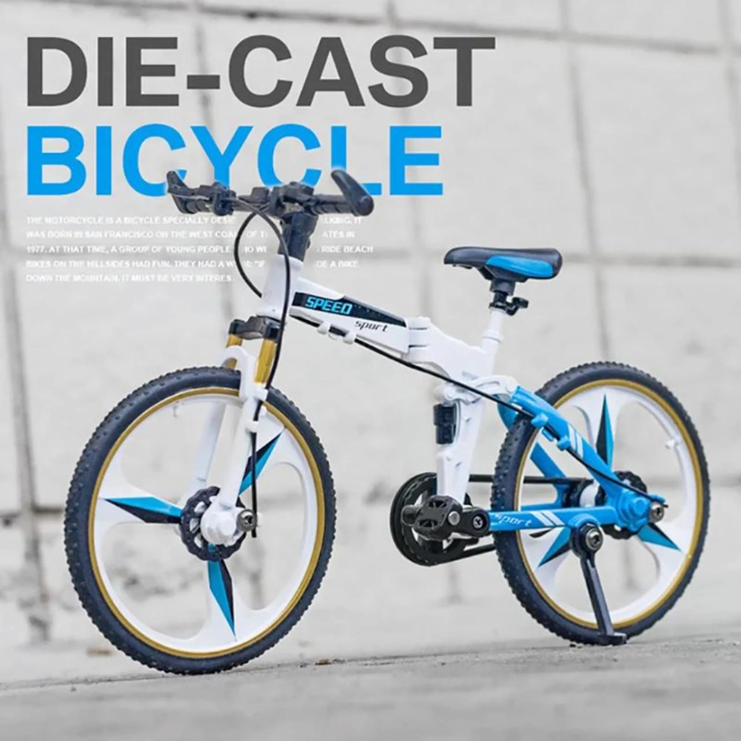 Pegasus Bicycle - 1:10 Die-Cast