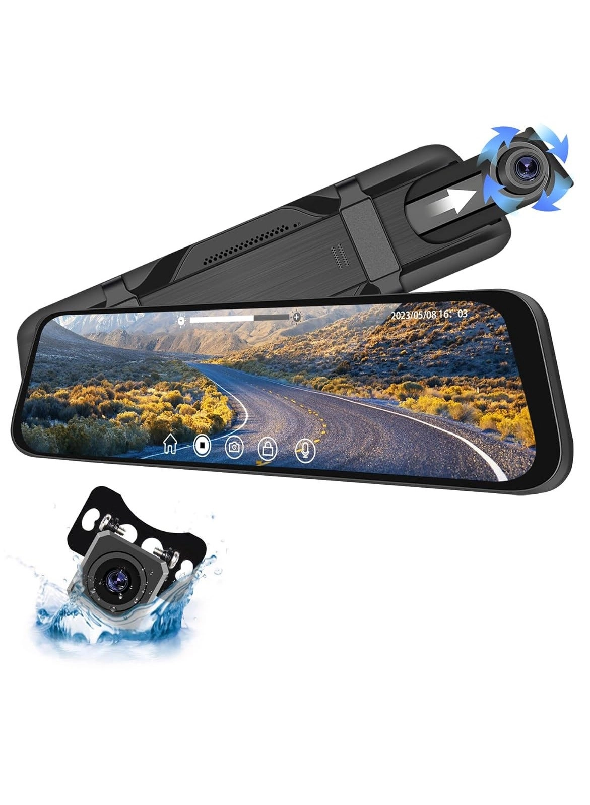 MOCOM Starlight Night Vision Dash Cam 1080P