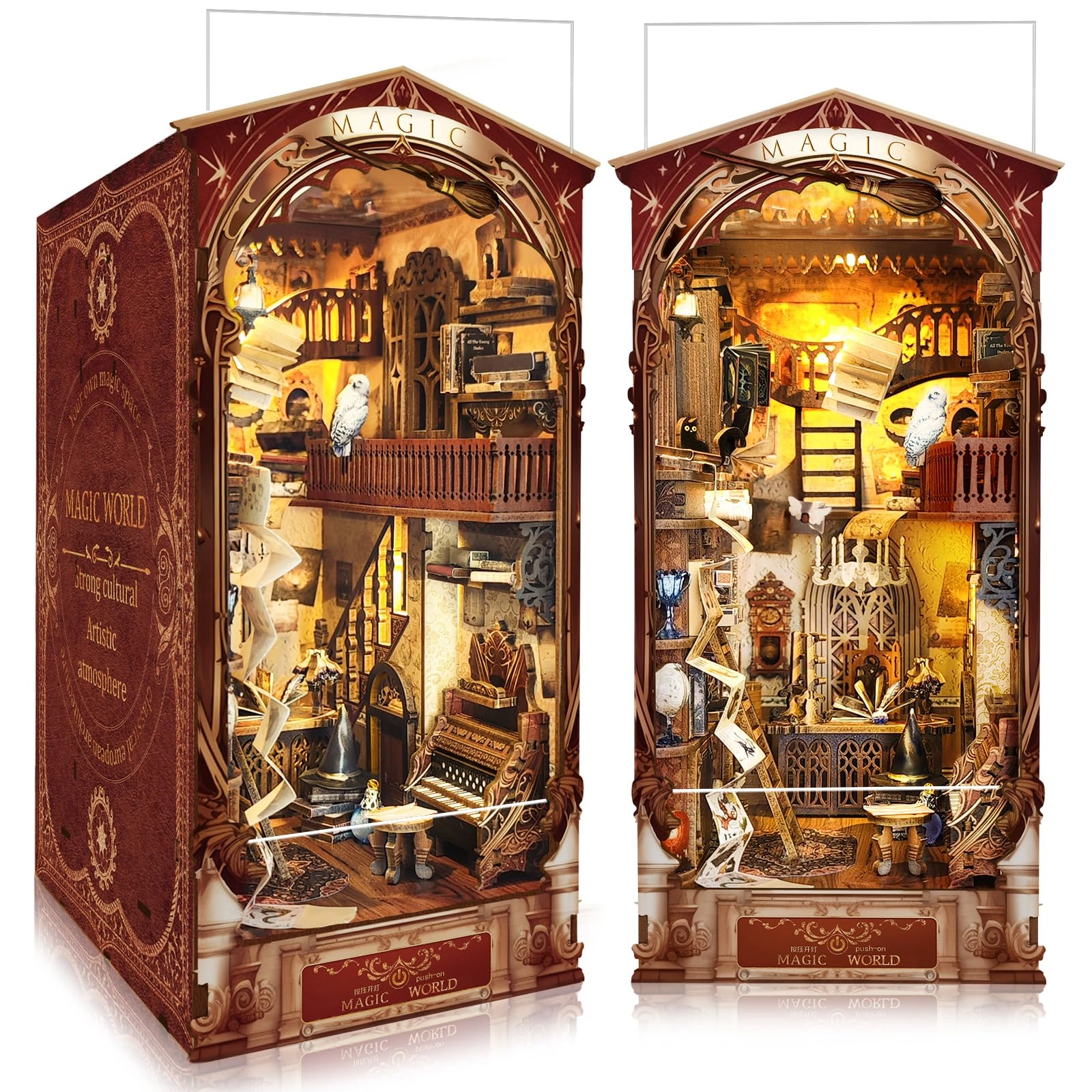BELEEV Book Nook Kit - Magic World