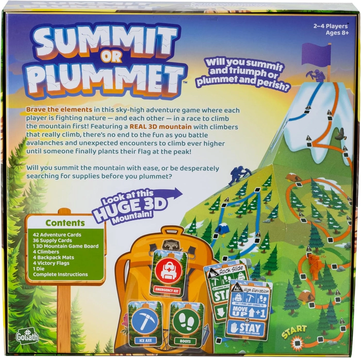 Summit or Plummet - English Ages 8+