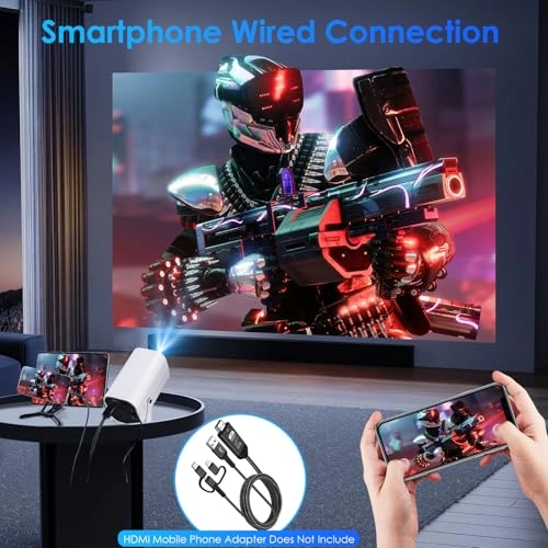 M19 2025 Newest Projector 12000LM