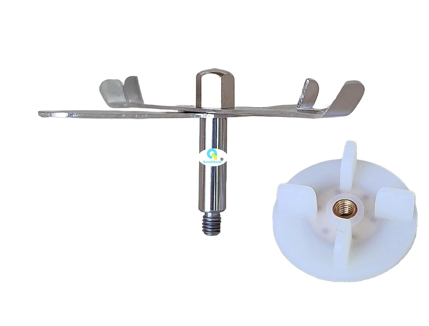 Mixer Grinder - Wet/Dry Big Jar Blade Set with Coupler