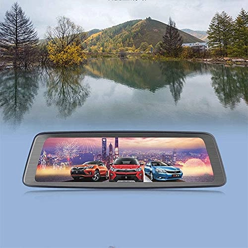 Dual Lens Mirror Dash Cam - 1080p
