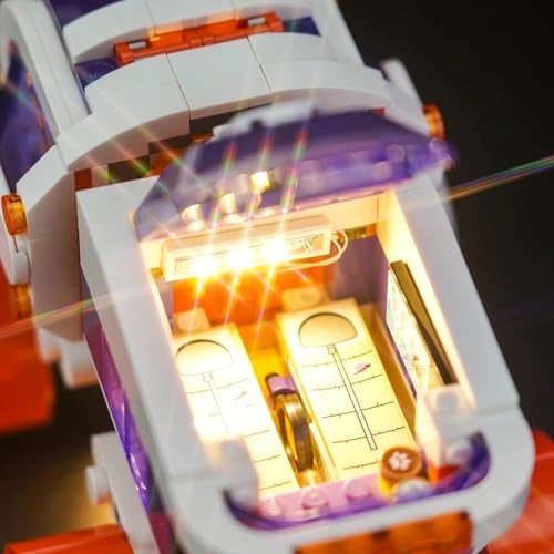 LED Light Set for LEGO Space Research Rover 42602 - Copper 5V