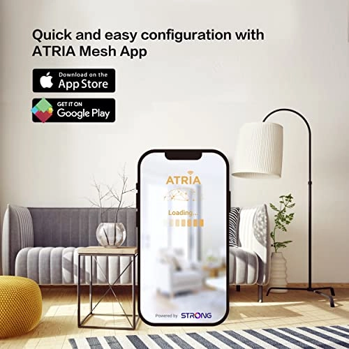 ATRIA Mesh Extender 1200 - 802.11ac 802.11g 802.11n 1-Pack