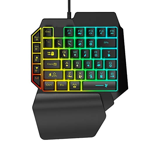 One Handed Gaming Keyboard - EN Wired