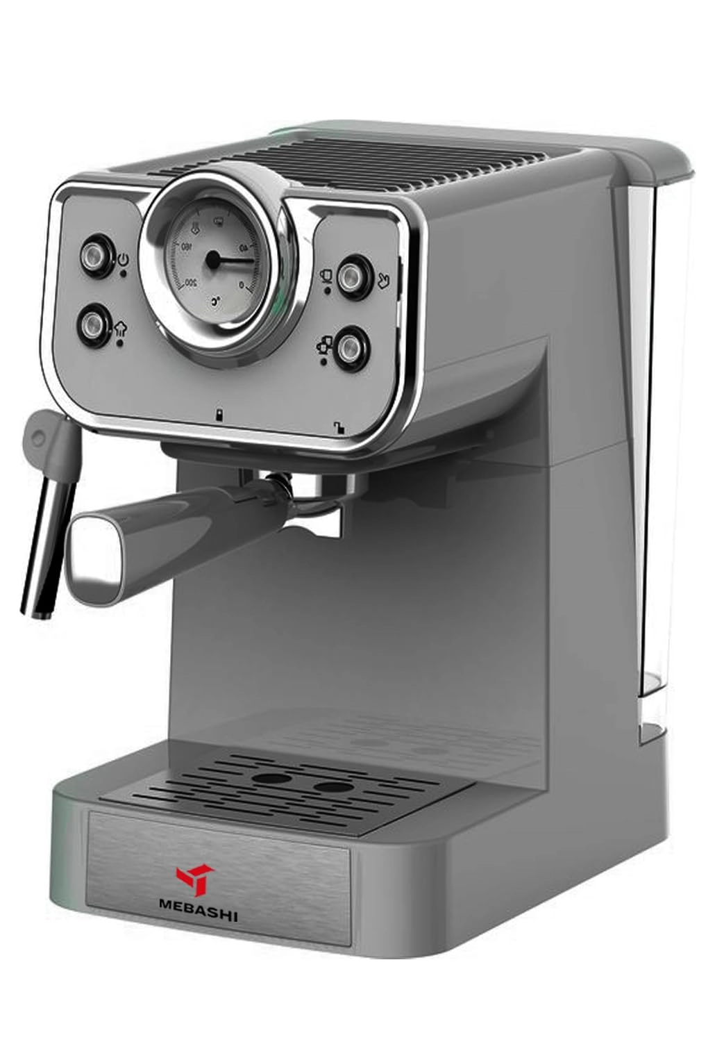 Mebashi ME-ECM2039 - Dual stainless steel filters Thermometer