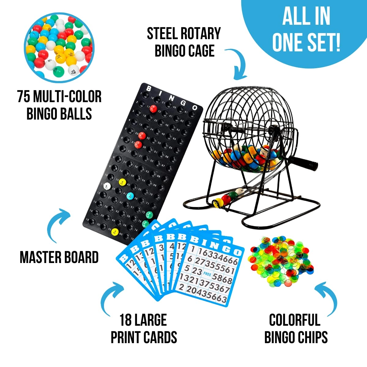 Bingo Game Set - Adults