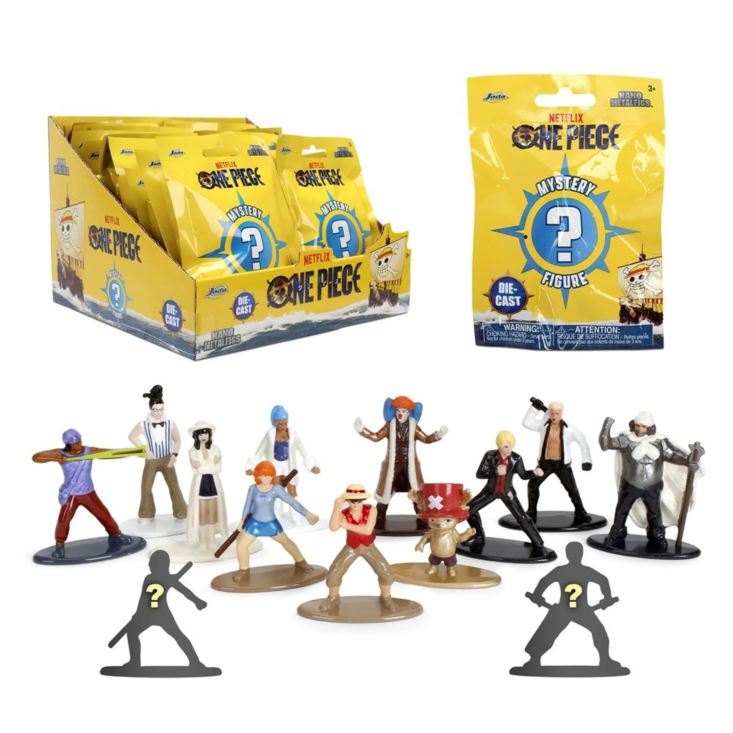 Jada One Piece Mystery Figure (4 cm) (26106585-9337285314R00)