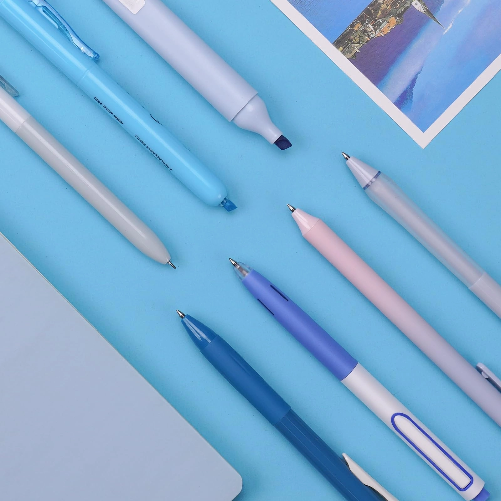 Gel Pens - 7ct 0.5mm