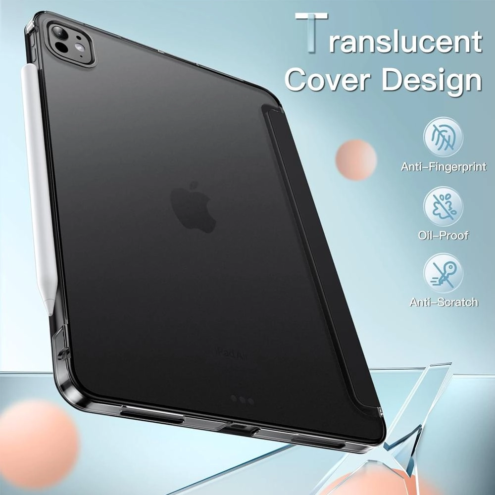 Tri-fold Case with Magnetic Smart Cover for iPad 13 Pro (2024)