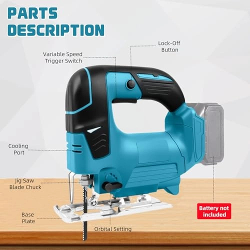 Cordless Jigsaw - 200W
