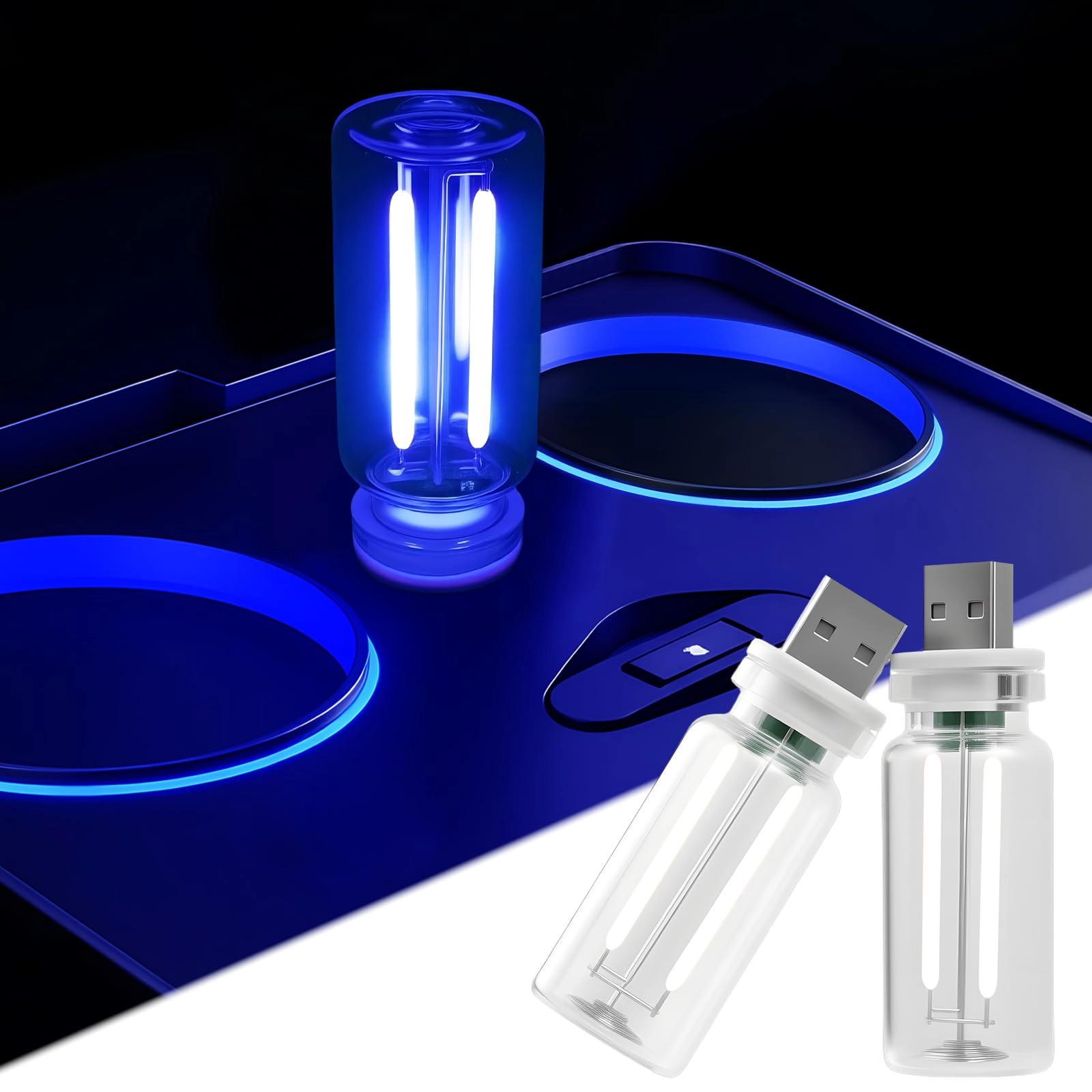 lycaresun USB Night Light - USB blue