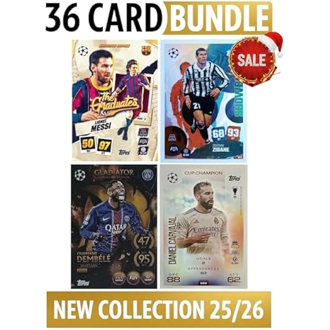 Match Attax 2025/2026 Super Rare - 36pcs