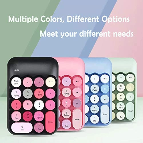 X910 - 2.4G Wireless 18-Key Blue