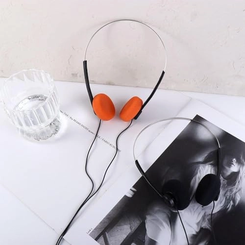 Retro Over-Ear Wired Headphone