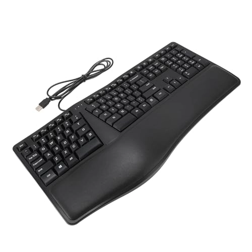 Ergonomic Wired USB Keyboard - Wired
