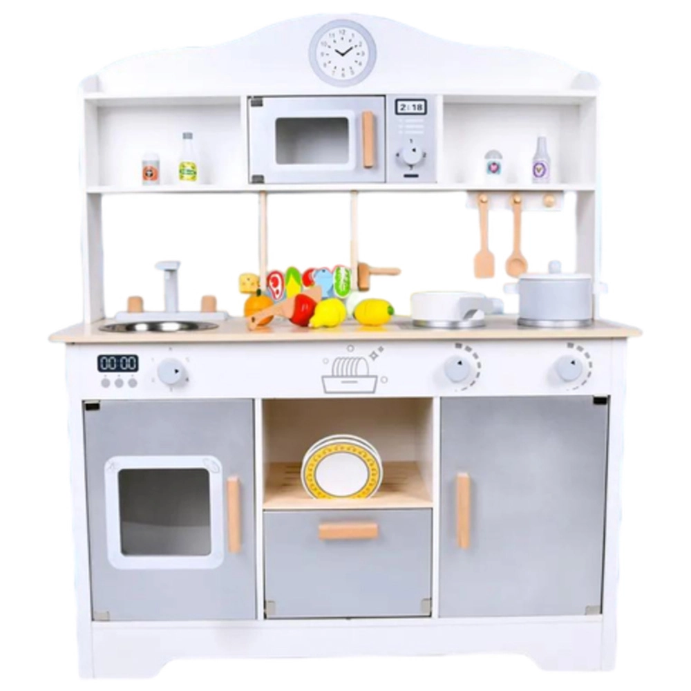 Little Angel Wooden Kitchen Kids Toy Set - 60 x 70 x 26 cm (GF-MSN21008)
