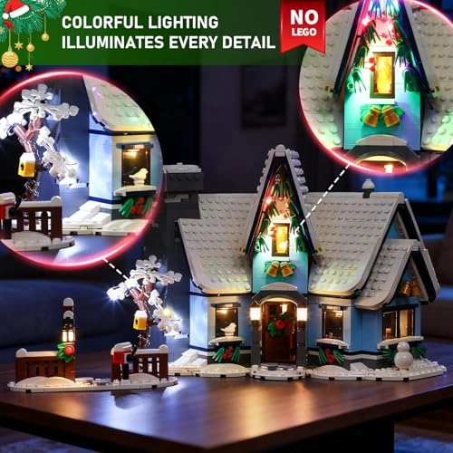 Led Lighting Kit - for LEGO Creator Santa'S Visit 10293