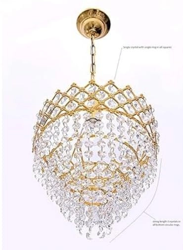 Chandelier Ceiling Light - 250 mm Bulb Included