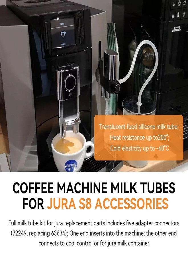 Milk Tube Hose + HP3 Connector + Hose Brush