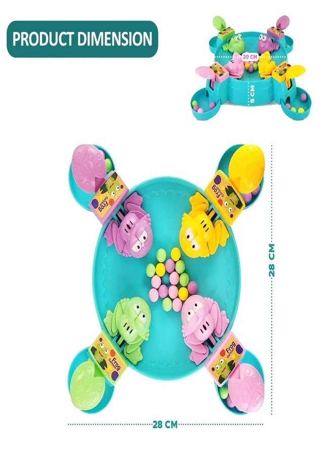 TOYIQ Hungry Frogs Board Game - 4 years+