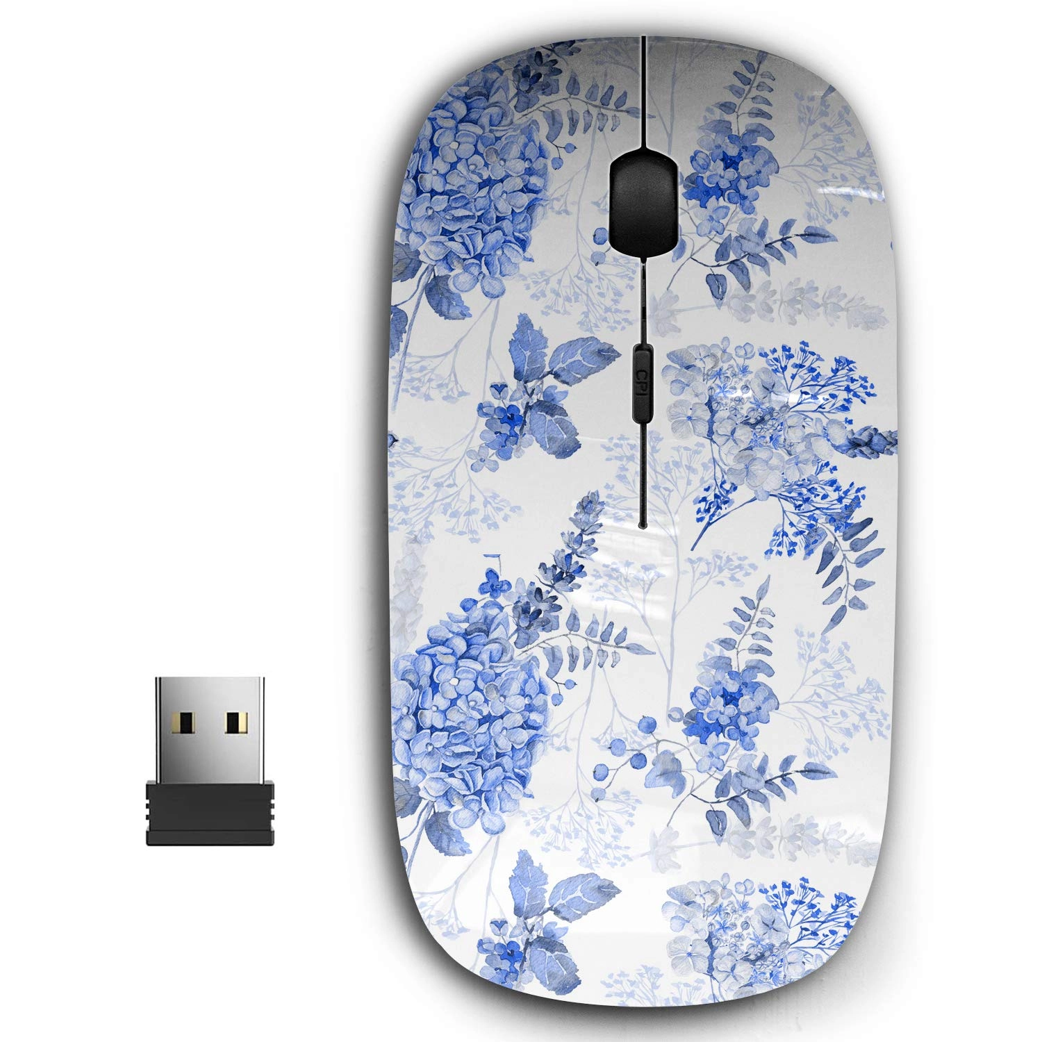 KAWAMOUSE Ergonomic Portable USB Wireless Mouse - Laser