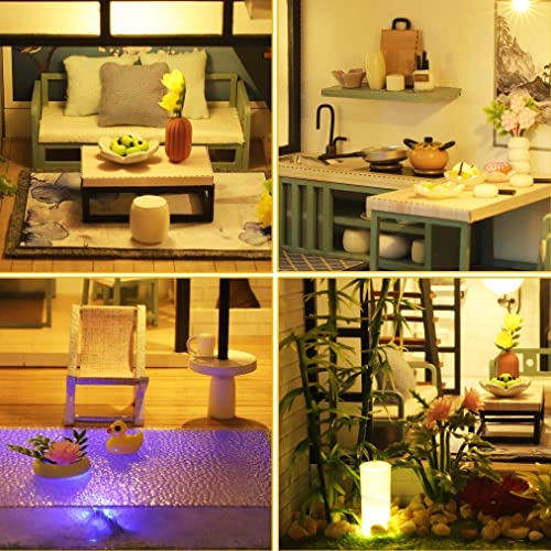 DIY Miniature Dollhouse Kit - 124 scale