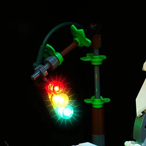 LED Light Set - remote control Compatible with Lego 76989 Tallneck