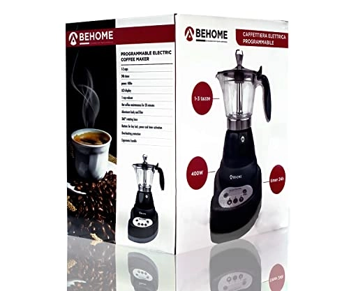 Moka Espresso - 3 Cups Timer Auto Shut Off 300