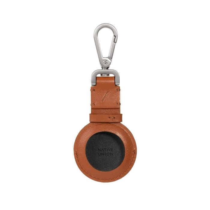 Classic Airtag Case - Genuine Italian Leather