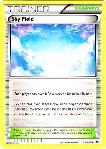 Pokemon USA, Inc. Sky Field (89/108) - XY Roaring Skies