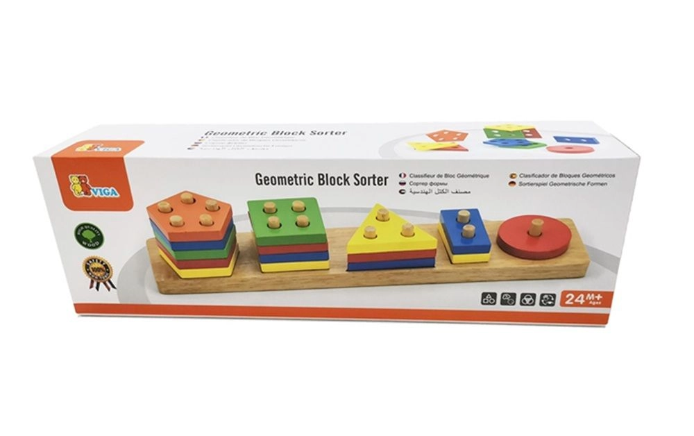 Geometric Block Sorter - 3+