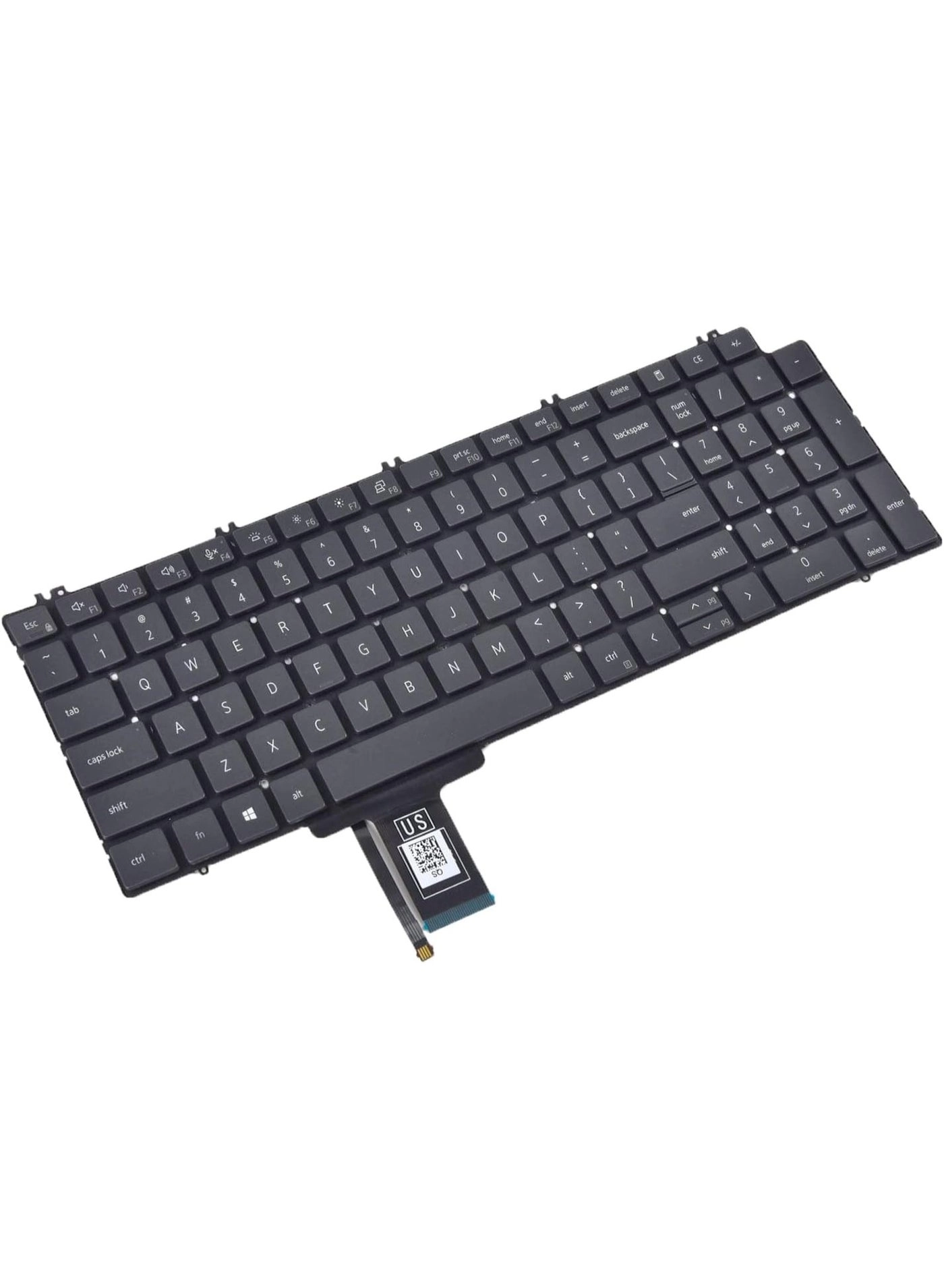 Replacement Keyboard - 7750 7550 7760 7560 Series Backlit US Layout