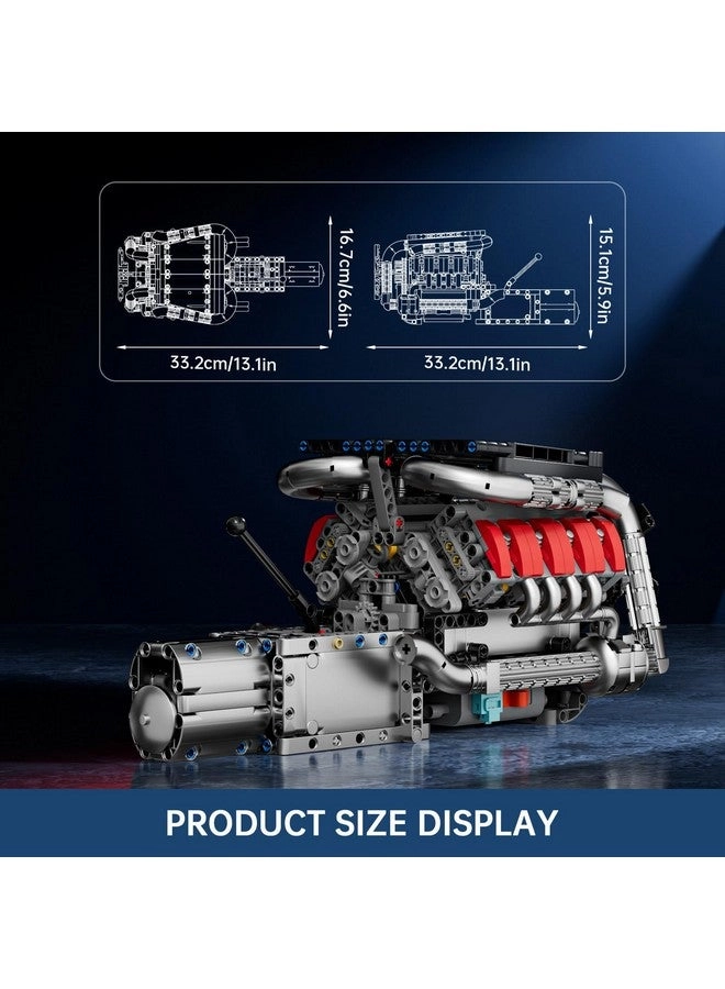 Supercar V8 Engine Transmission Kit (10203)