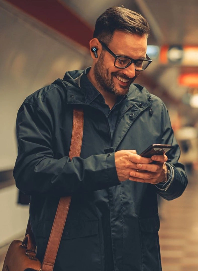 Quad Mic ENC TWS Earphone - Wireless Earbud