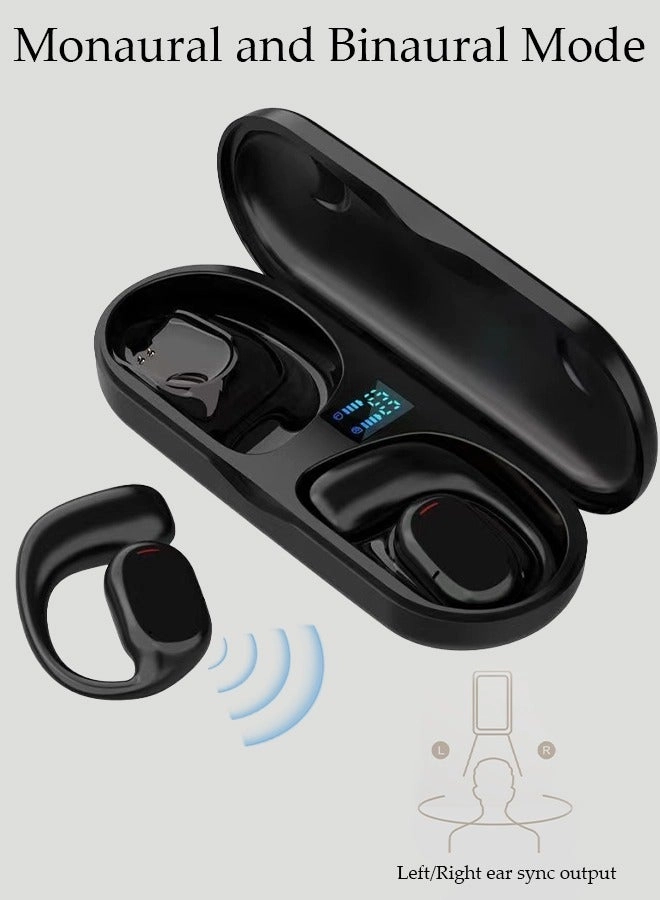 Clip On Bluetooth Earphones Wireless Earbud