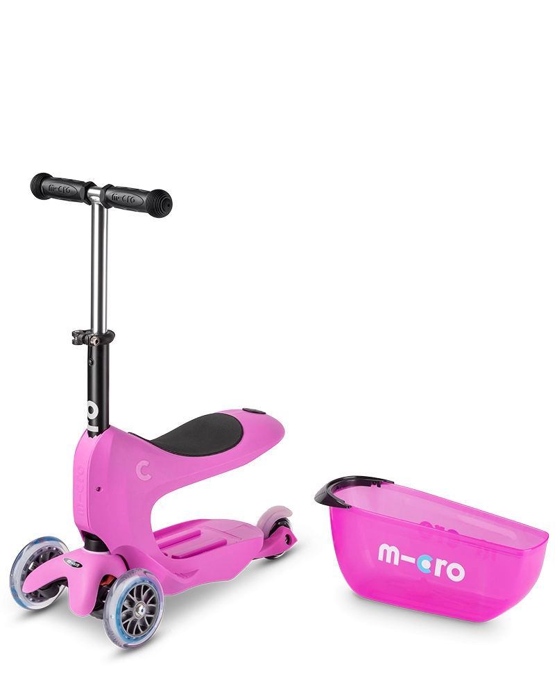 Mini2go Deluxe - 120/85 mm Foldable Adjustable seat