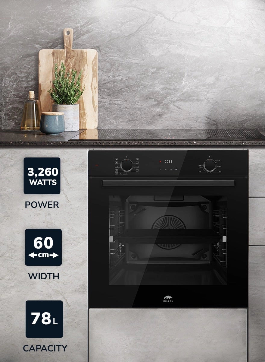 MEO6003BB - 60cm Convection Electric Oven
