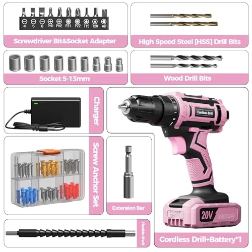 Cordless Drill Driver - 2000mAh