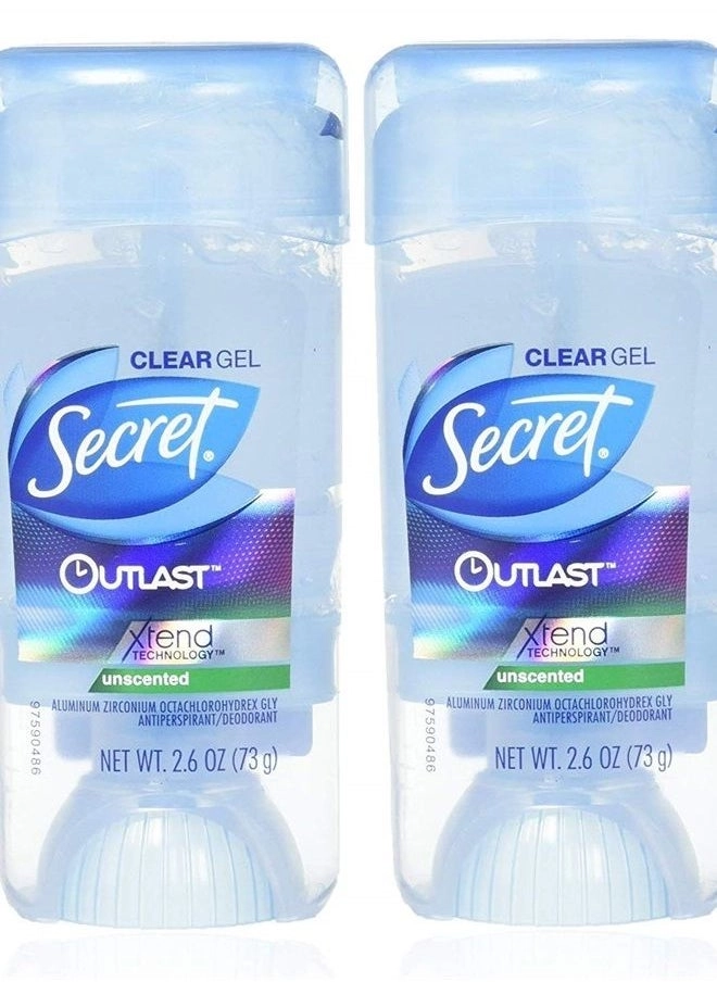 Outlast Antiperspirant and Deodorant Clear Gel - Completely Clean 200 gram