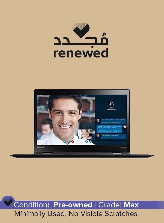 (Renewed) Thinkpad x1 Carbon G4 - 14'' i7-6500U 8GB DDR3 256GB SSD