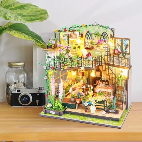 DIY Miniature House Dollhouse - Greenhouse