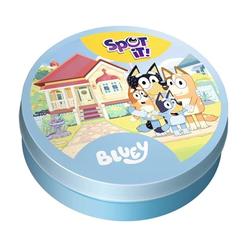 Spot It! Bluey - Card Game Tin Box Edition