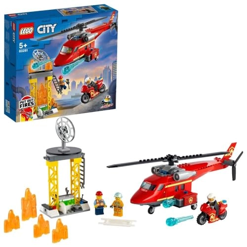 City Fire Rescue Helicopter (60281)