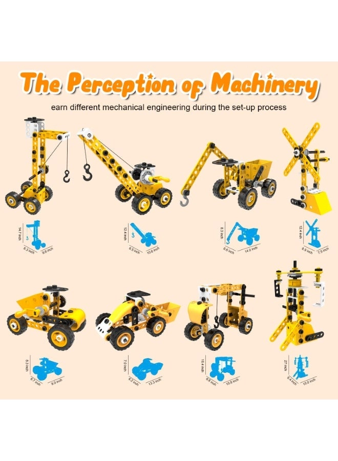 8-in-1 Building Blocks Set - 493 pcs