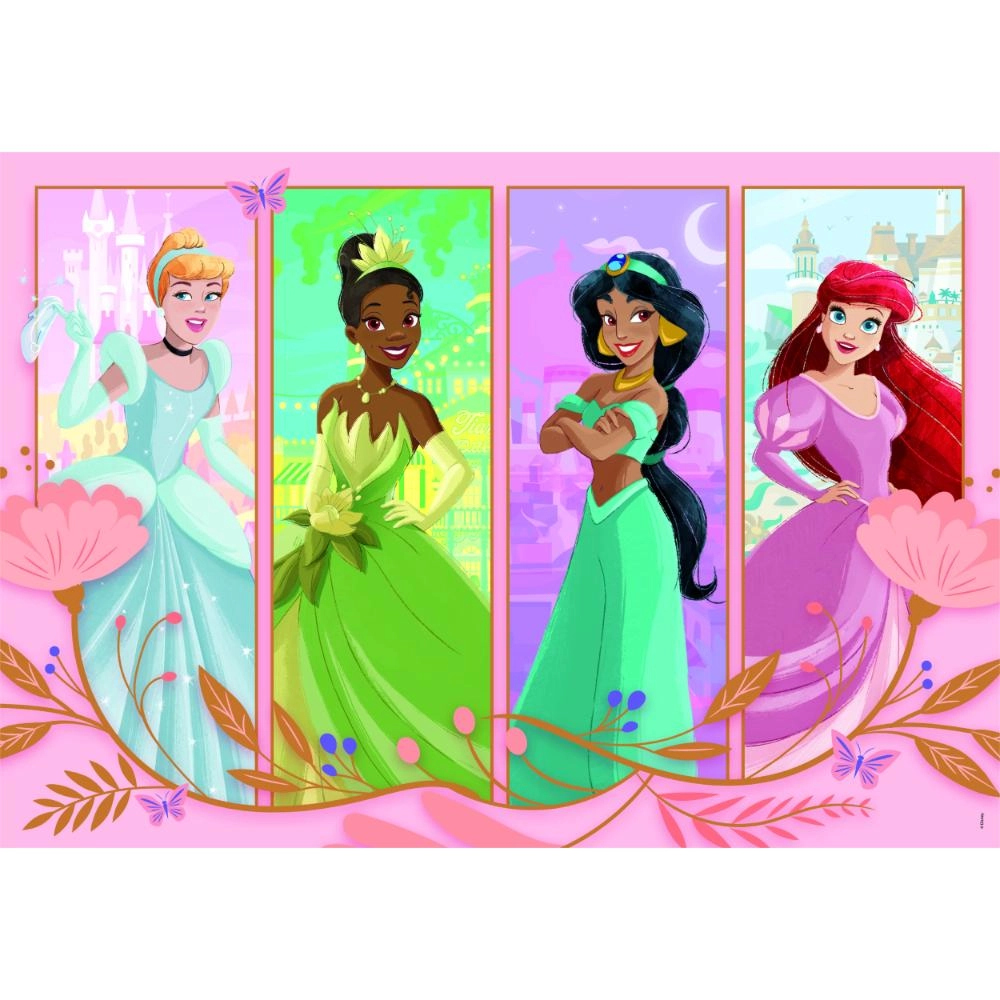 Disney Princess Chatting Puzzle (ALGT-24824) - 2-in-1 120 pcs